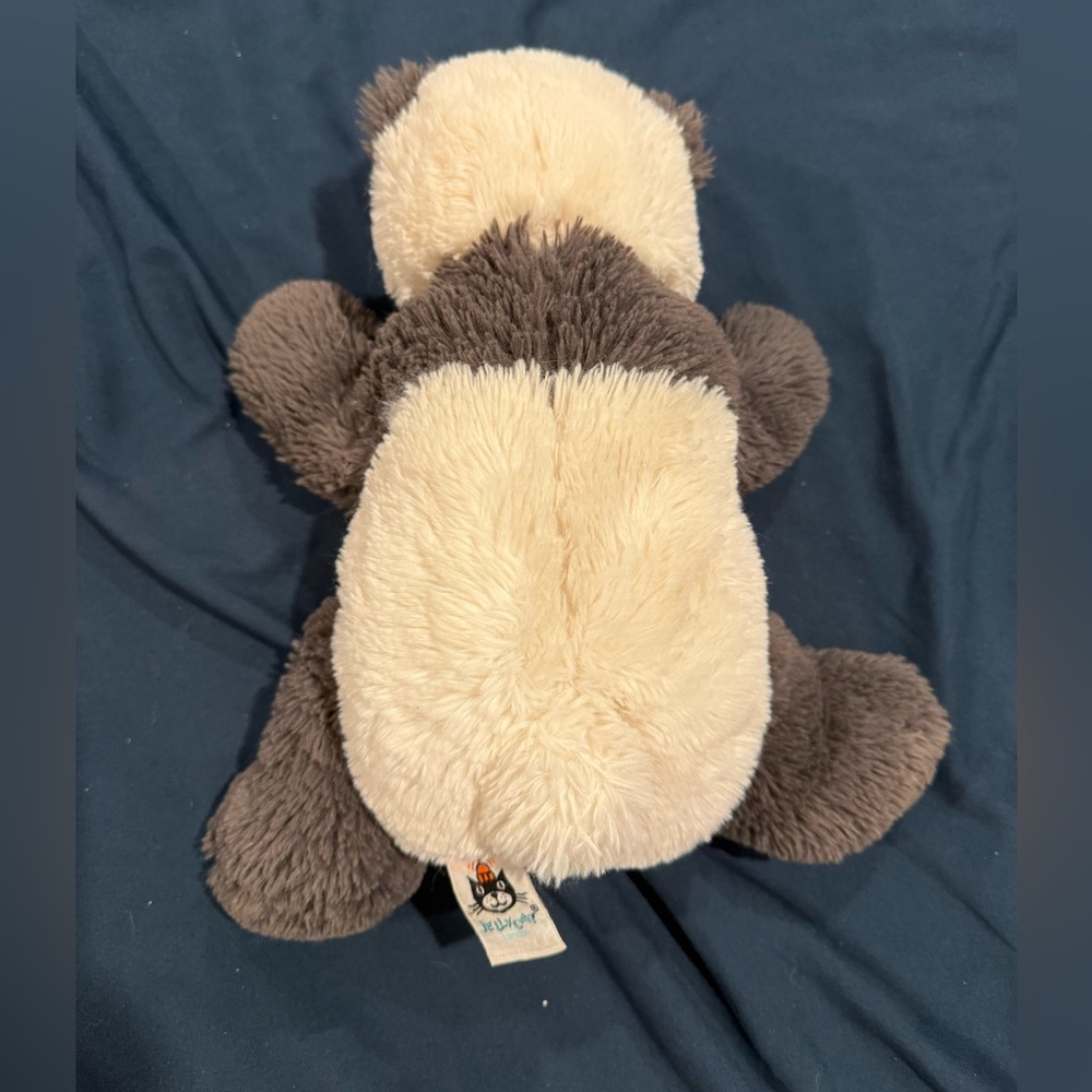 Jellycat Harry Panda Cub Plush Medium 12 Inch Retired Gray White Stuffed Animal - Picture 3 of 4